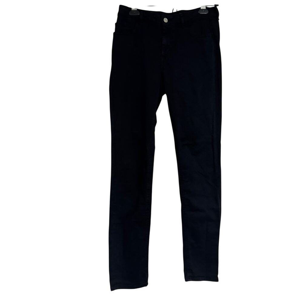 Lacoste Black High Rise Skinny Jeans Womens 27 Denim Classic Casual Fall Luxury